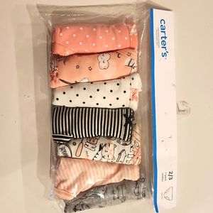 7 pack carter's toddler girl undies